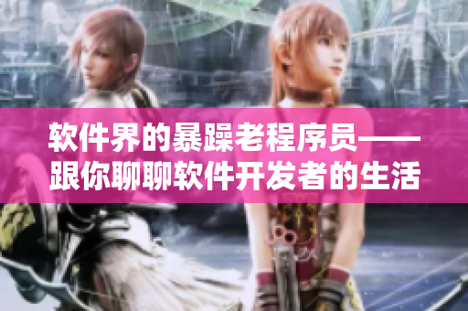 软件界的暴躁老程序员——跟你聊聊软件开发者的生活。
