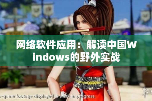 网络软件应用：解读中国Windows的野外实战