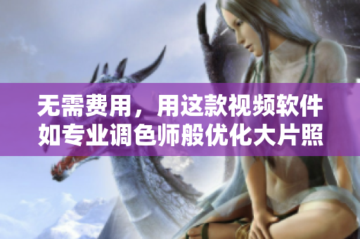 无需费用，用这款视频软件如专业调色师般优化大片照片