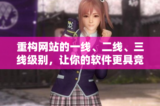 重构网站的一线、二线、三线级别，让你的软件更具竞争力