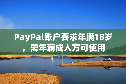 PayPal账户要求年满18岁，需年满成人方可使用