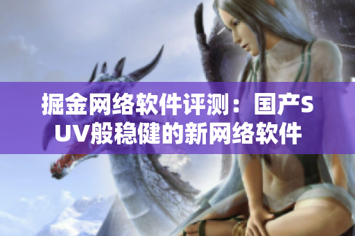 掘金网络软件评测：国产SUV般稳健的新网络软件