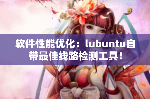 软件性能优化：lubuntu自带最佳线路检测工具！
