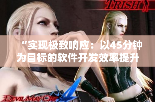 “实现极致响应：以45分钟为目标的软件开发效率提升策略”