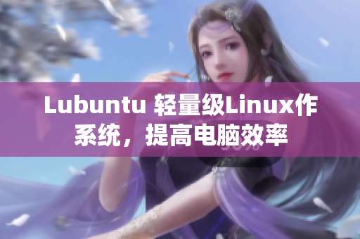 Lubuntu 轻量级Linux作系统，提高电脑效率