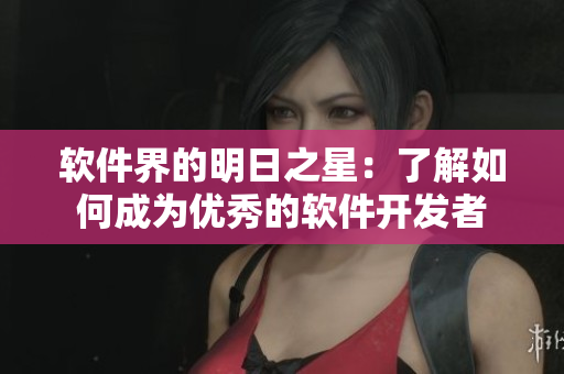 软件界的明日之星：了解如何成为优秀的软件开发者