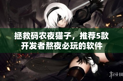 拯救码农夜猫子，推荐5款开发者熬夜必玩的软件