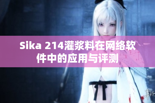 Sika 214灌浆料在网络软件中的应用与评测