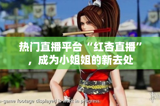 热门直播平台“红杏直播”，成为小姐姐的新去处