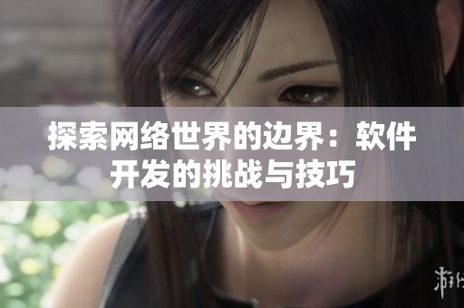 探索网络世界的边界：软件开发的挑战与技巧