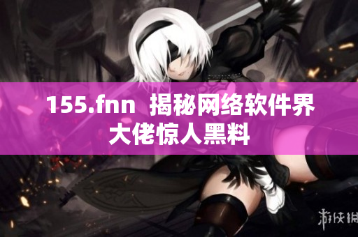 155.fnn  揭秘网络软件界大佬惊人黑料