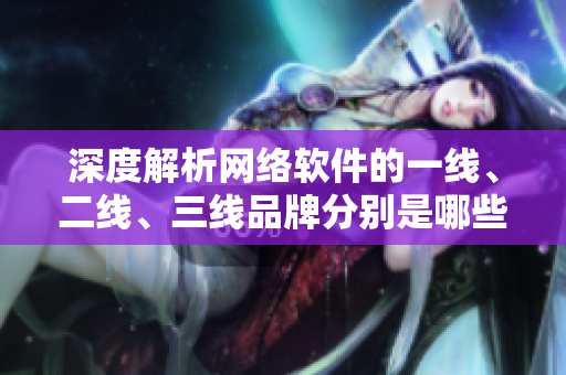 深度解析网络软件的一线、二线、三线品牌分别是哪些？