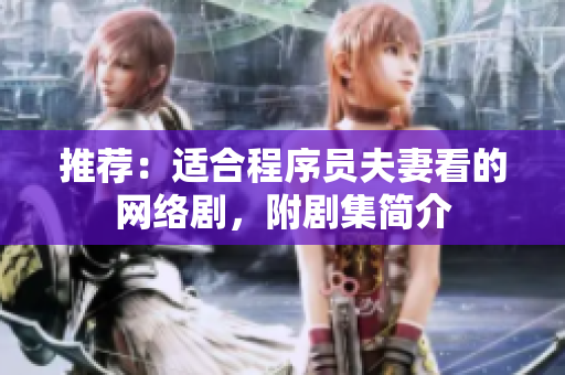 推荐：适合程序员夫妻看的网络剧，附剧集简介