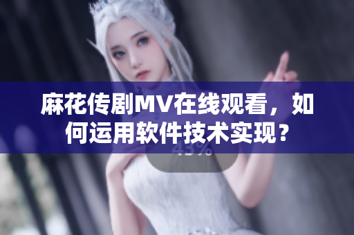 麻花传剧MV在线观看，如何运用软件技术实现？