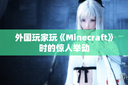 外国玩家玩《Minecraft》时的惊人举动
