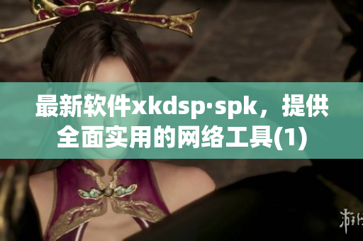 最新软件xkdsp·spk，提供全面实用的网络工具(1)