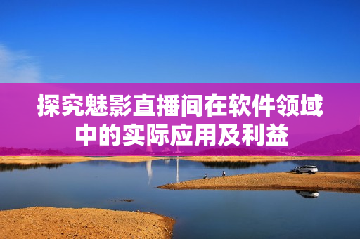 探究魅影直播间在软件领域中的实际应用及利益