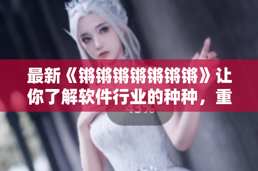 最新《锵锵锵锵锵锵锵》让你了解软件行业的种种，重温IT革命。