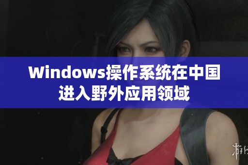 Windows操作系统在中国进入野外应用领域