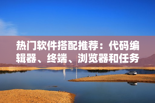 热门软件搭配推荐：代码编辑器、终端、浏览器和任务管理器