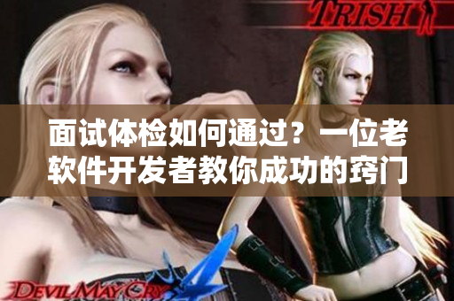 面试体检如何通过？一位老软件开发者教你成功的窍门