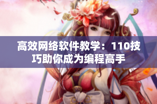 高效网络软件教学：110技巧助你成为编程高手