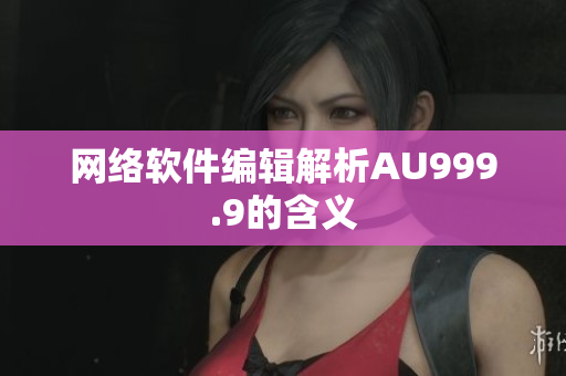网络软件编辑解析AU999.9的含义