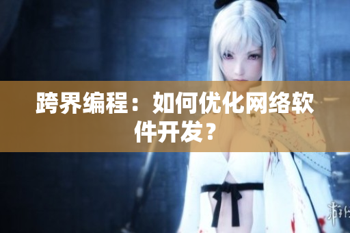 跨界编程：如何优化网络软件开发？