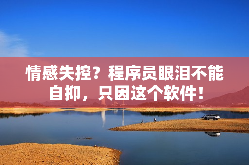 情感失控？程序员眼泪不能自抑，只因这个软件！