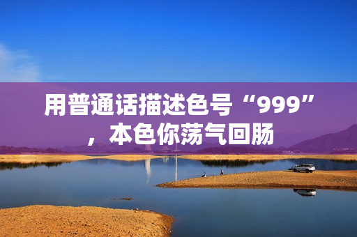 用普通话描述色号“999”，本色你荡气回肠