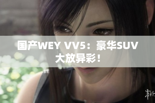 国产WEY VV5：豪华SUV大放异彩！