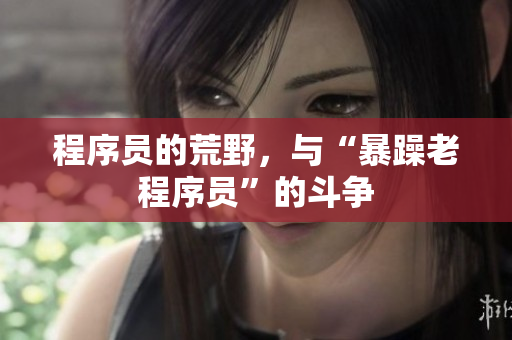 程序员的荒野，与“暴躁老程序员”的斗争