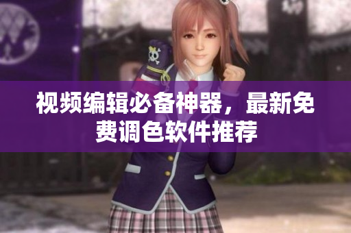 视频编辑必备神器，最新免费调色软件推荐