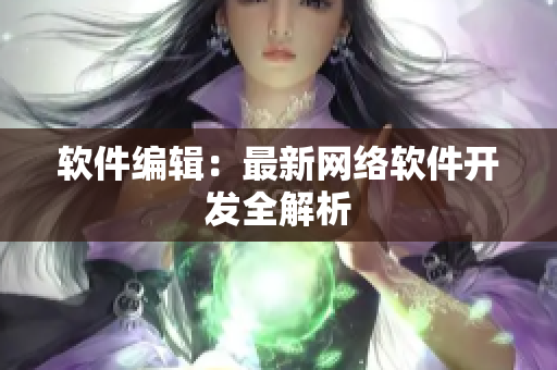 软件编辑：最新网络软件开发全解析