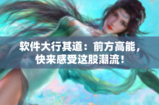 软件大行其道：前方高能，快来感受这股潮流！