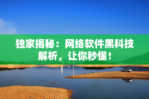 独家揭秘：网络软件黑科技解析，让你秒懂！