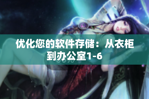 优化您的软件存储：从衣柜到办公室1-6