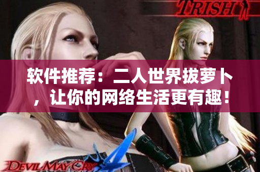 软件推荐：二人世界拔萝卜，让你的网络生活更有趣！