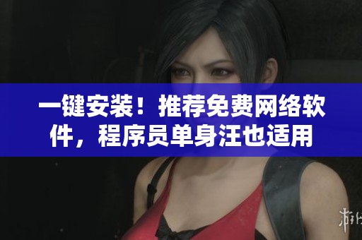 一键安装！推荐免费网络软件，程序员单身汪也适用