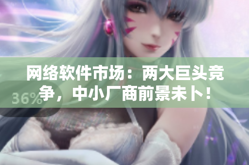 网络软件市场：两大巨头竞争，中小厂商前景未卜！