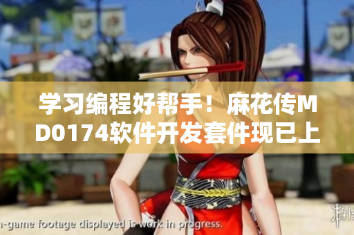 学习编程好帮手！麻花传MD0174软件开发套件现已上线