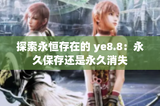 探索永恒存在的 ye8.8：永久保存还是永久消失