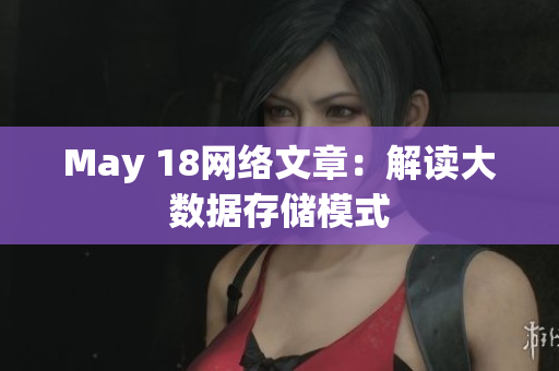 May 18网络文章：解读大数据存储模式