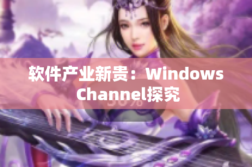 软件产业新贵：Windows Channel探究