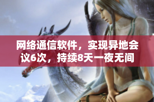 网络通信软件，实现异地会议6次，持续8天一夜无间