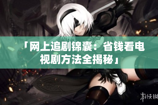 「网上追剧锦囊：省钱看电视剧方法全揭秘」