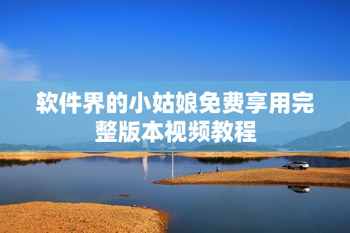 软件界的小姑娘免费享用完整版本视频教程