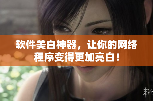 软件美白神器，让你的网络程序变得更加亮白！