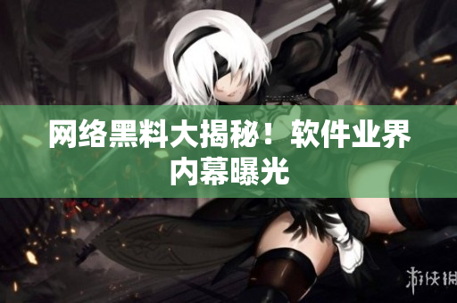 网络黑料大揭秘！软件业界内幕曝光