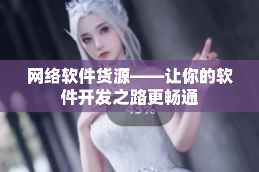 网络软件货源——让你的软件开发之路更畅通
